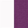 ЛДСП Белый + Рогожка Savana Berry фиолетовый